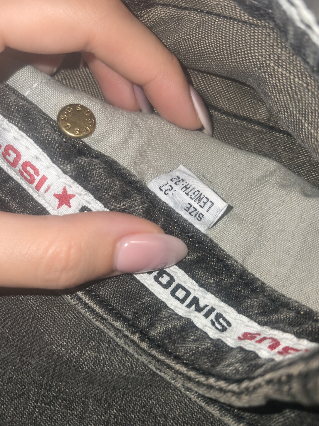 Jeans G-SUS Sindustries Y2K Patchwork a Zampa Wide Leg W27 L32 – Anni 2000