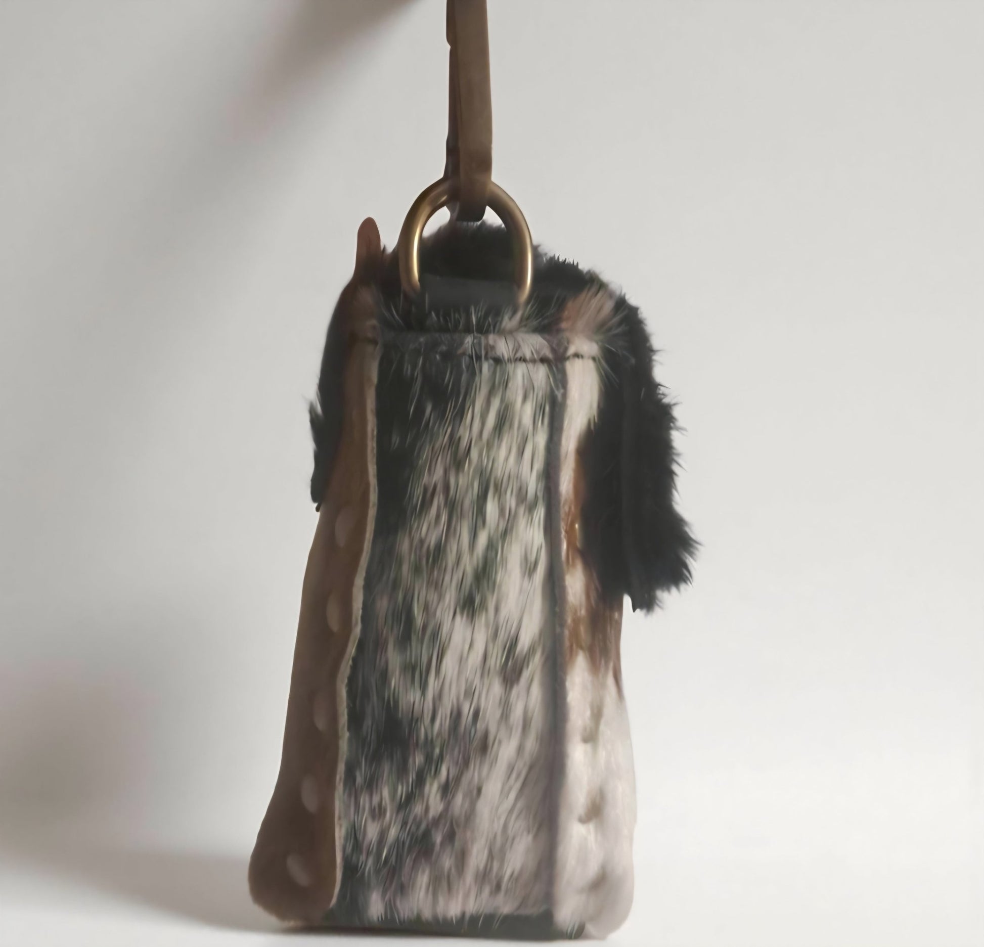 Borsa Donna in Pelle di Vitello Effetto Cavallino Stampa Animalier - GEDICO STORE