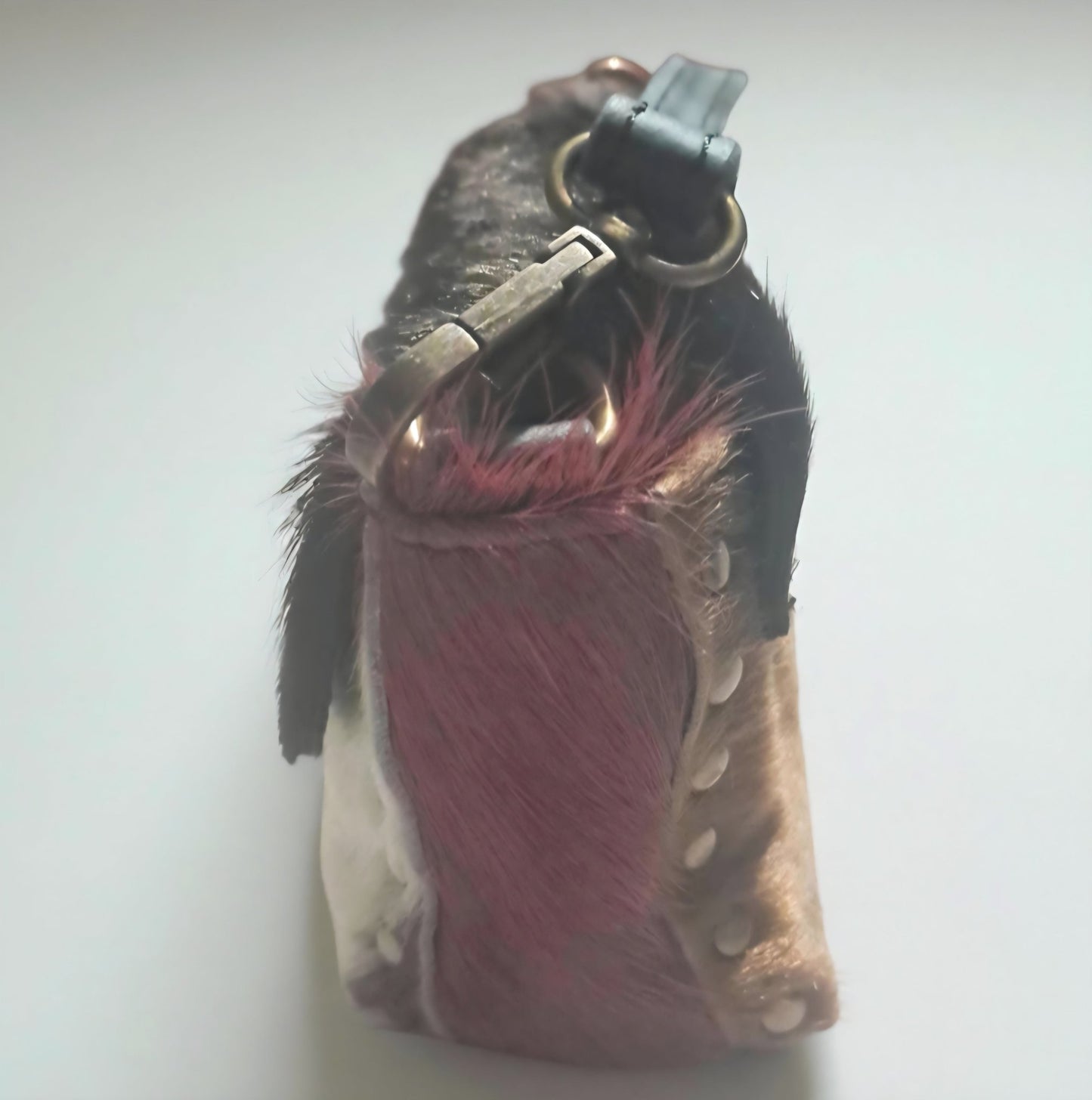 Borsa Donna in Pelle di Vitello Effetto Cavallino Stampa Animalier - GEDICO STORE