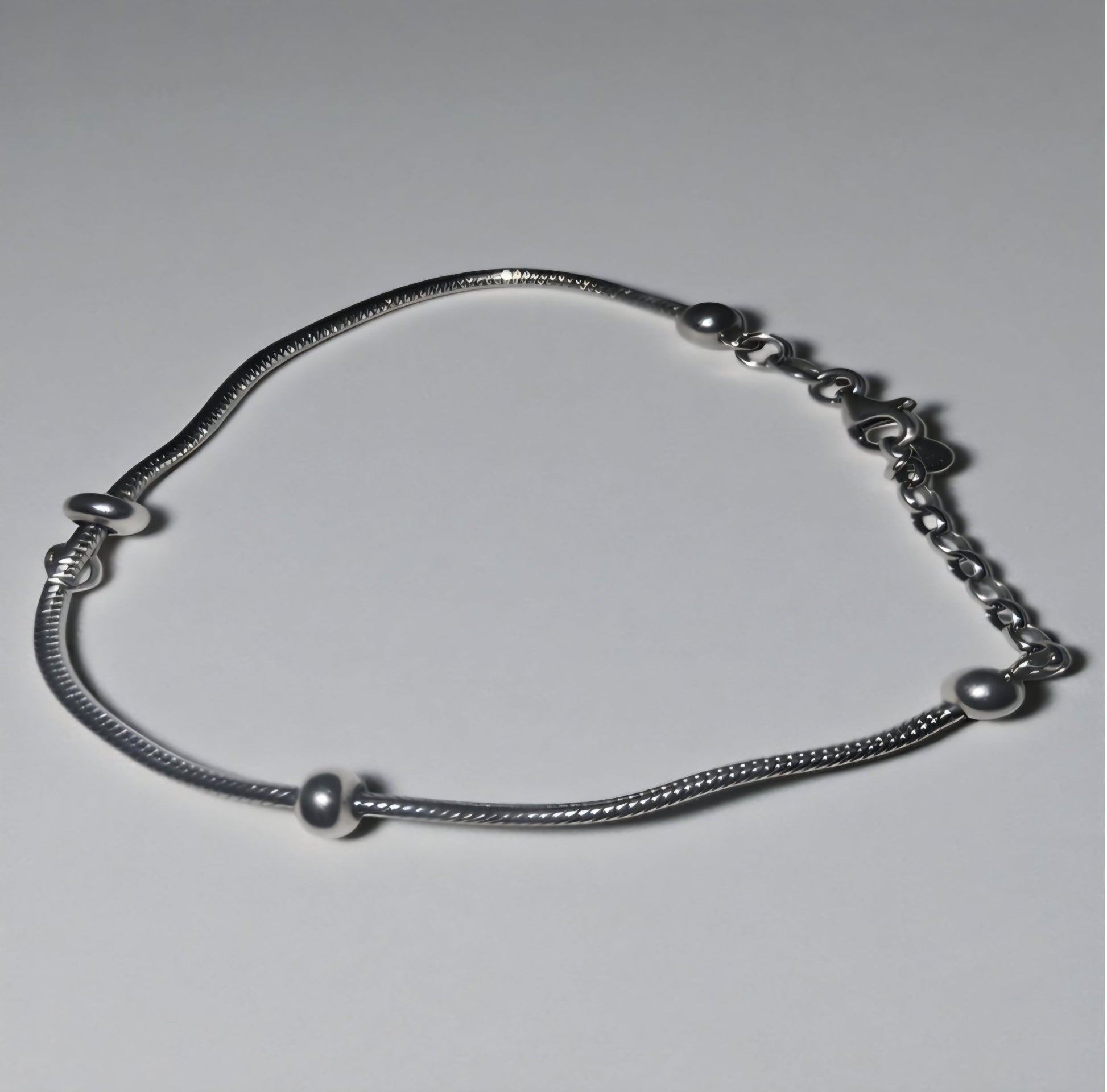bracciale - vintage - stroili - silver - 925 - snake - chainBracciale Vintage Stroili Silver 925 | Snake Chain Elegante - GEDICO STORE