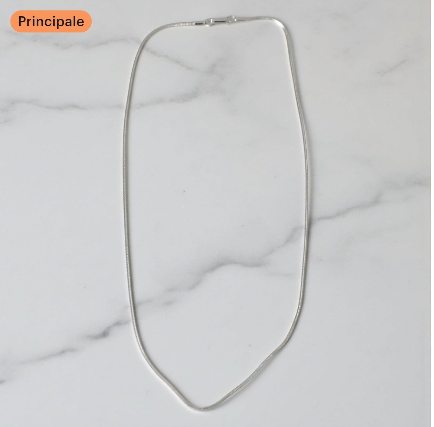 Collana Catena Argento 925 Stile Y2K | 50 cm | 4 g | Dainty Vintage 2000s - GEDICO STORE