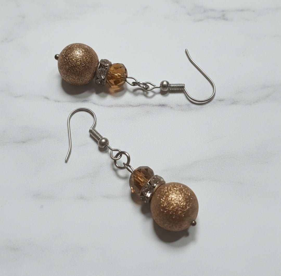 Orecchini donna sfera lucida con strass | Bijoux moderni e versatili Prezzi speciali · Ultimi pezzi - GEDICO STORE