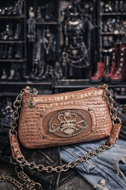 Borsa Kathy Vintage Oro Bronzo – Mini Bag Elegante