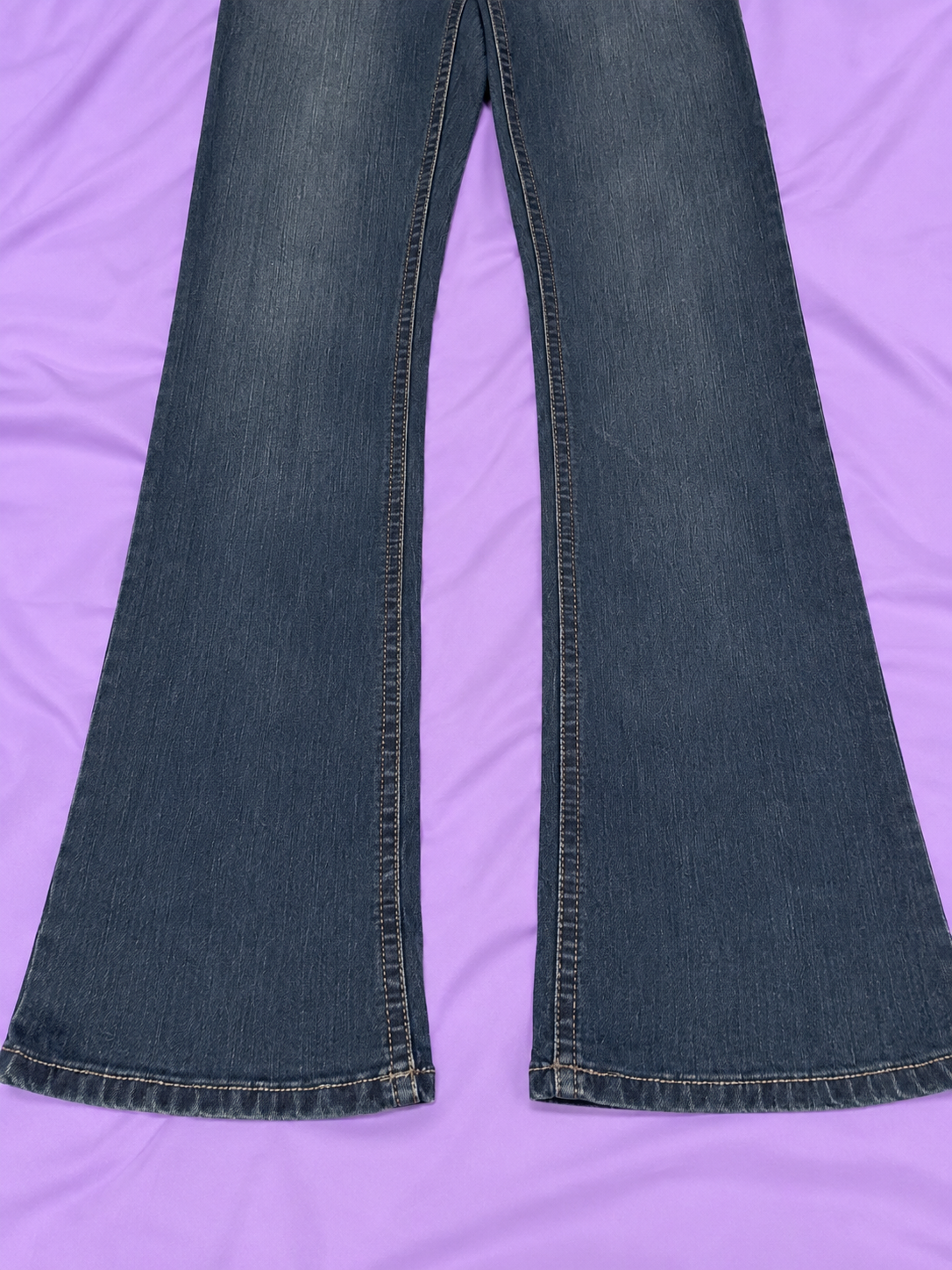Faded Glory Embroidered Flare Jeans – Size 10