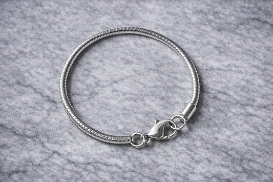 Bracciale Minimal in Argento – Catena Coda di Topo Vintage
