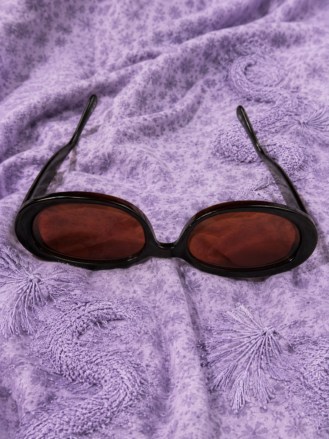 Occhiali da Sole Solo Solis Y2K Ovali – Lenti Marroni UV400 e Montatura Dark Cherry