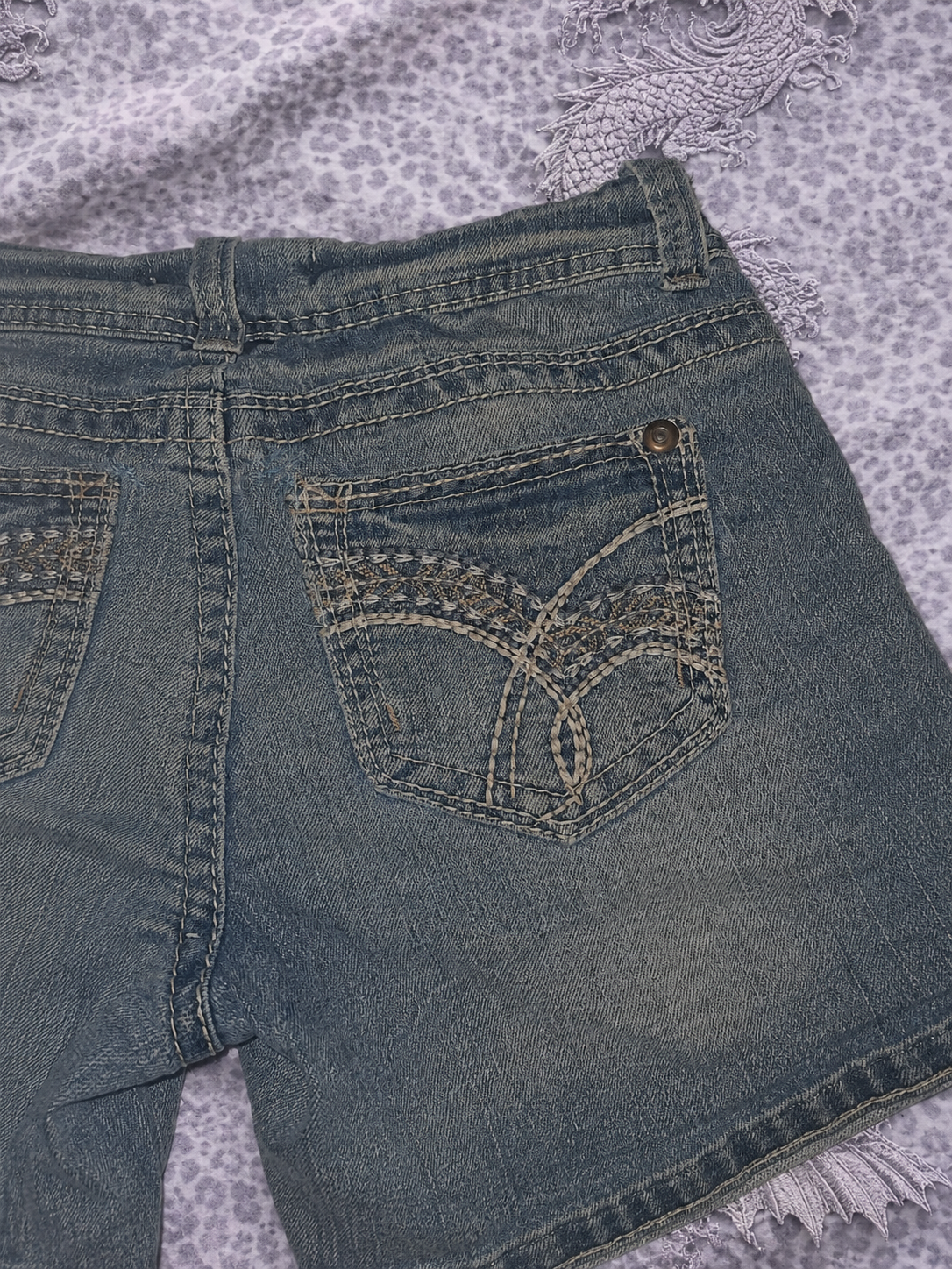 Shorts Denim Y2K No Boundaries XS