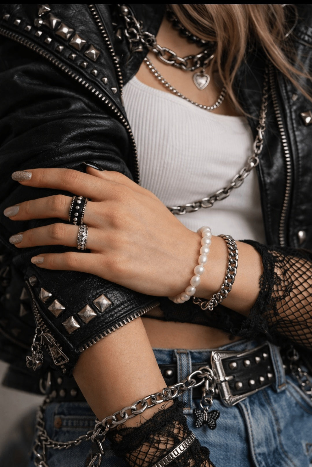 Bracciale in Perle d’Acqua Dolce Elasticizzato – Stile Minimal Elegante