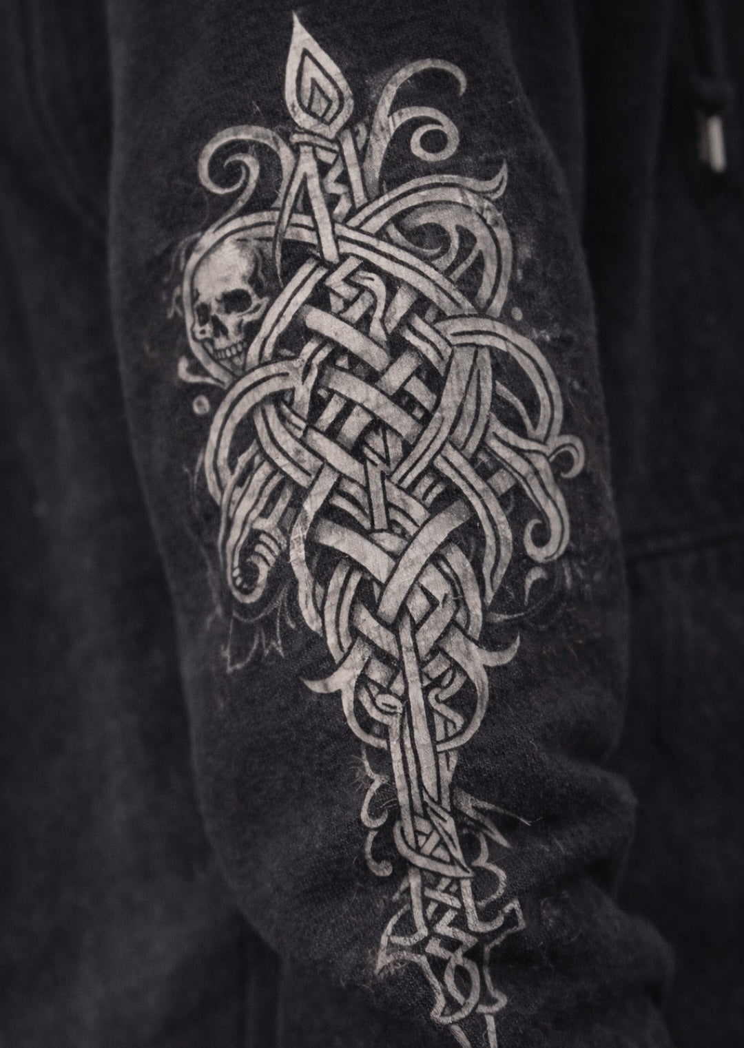 SPIRAL® Gothic Serpent Hoodie – Felpa Dark Goth con Serpente Infernale