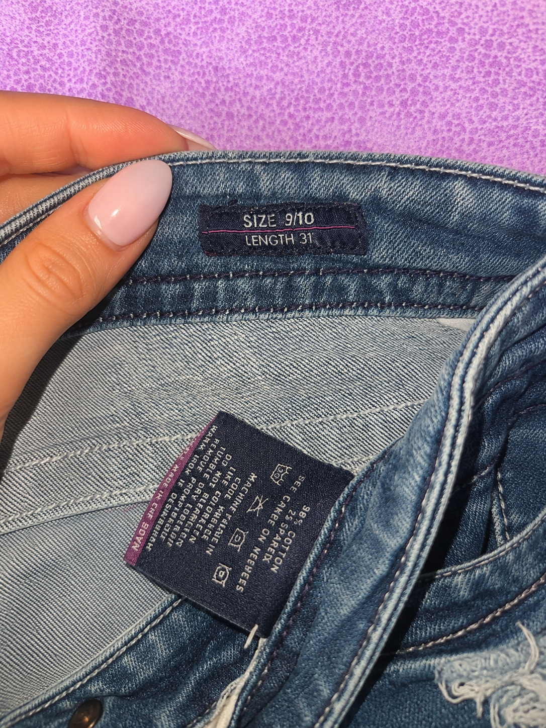 Jeans Vigoss Bootcut Y2K Donna – Denim Blu Elasticizzato a Vita Bassa