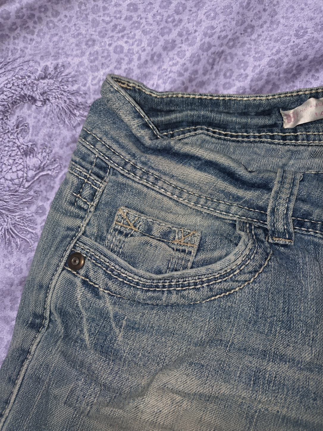 Shorts Denim Y2K No Boundaries XS