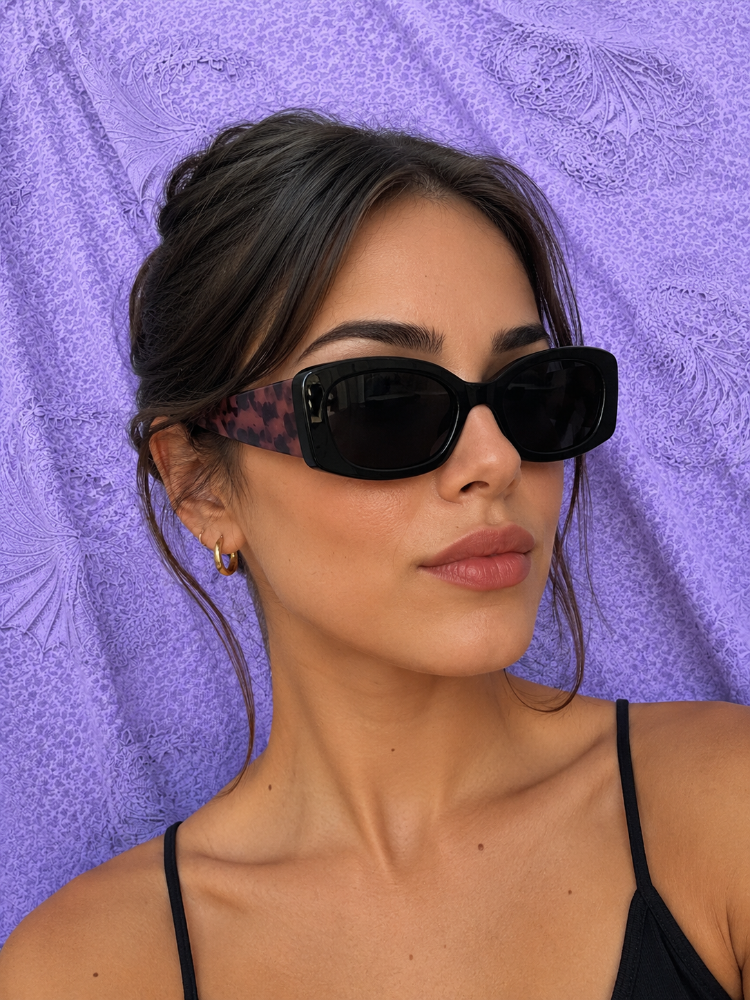 Occhiali Y2K Black & Leopard ✦ Streetwear Sunglasses