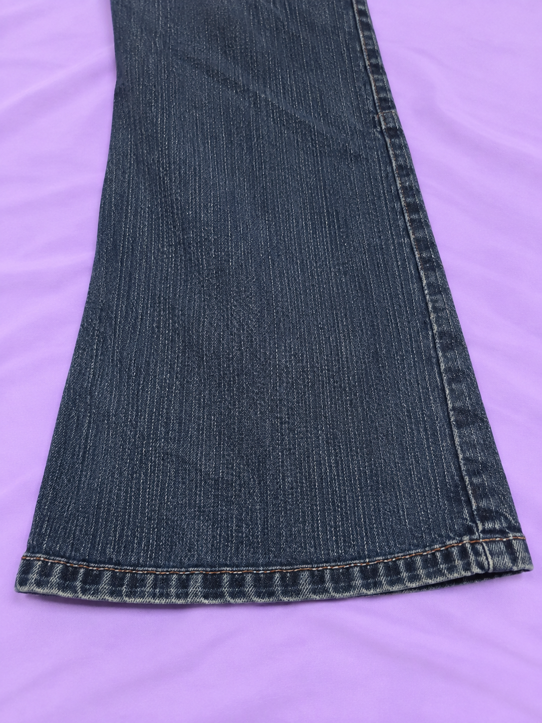 Chico’s Platinum Flare Jeans with Rhinestone Embroidery – Size 00 Tall
