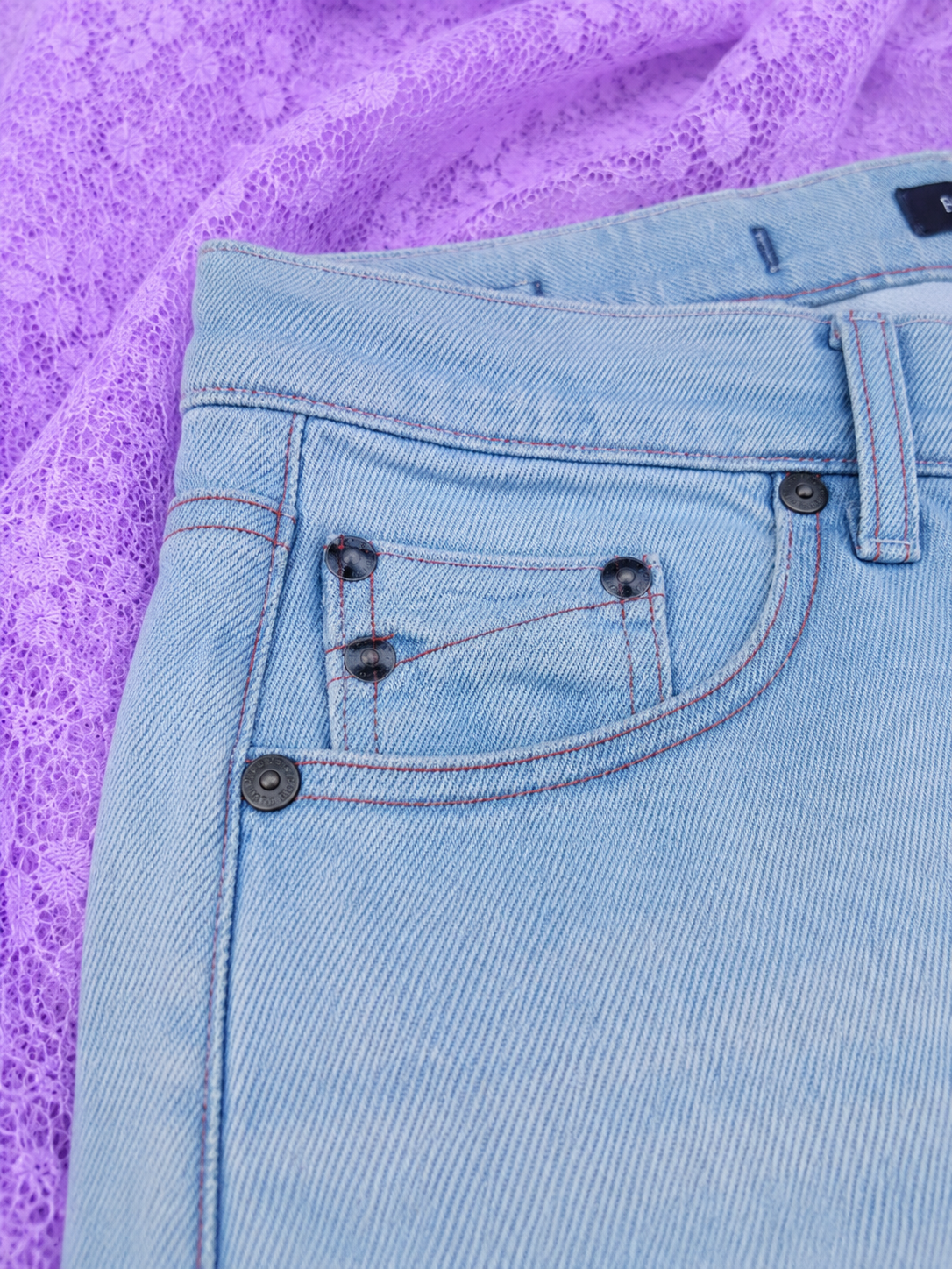 Jeans Flare Y2K Rock & Republic Azzurro Chiaro Donna | Bootcut Vintage Low Rise Anni 2000