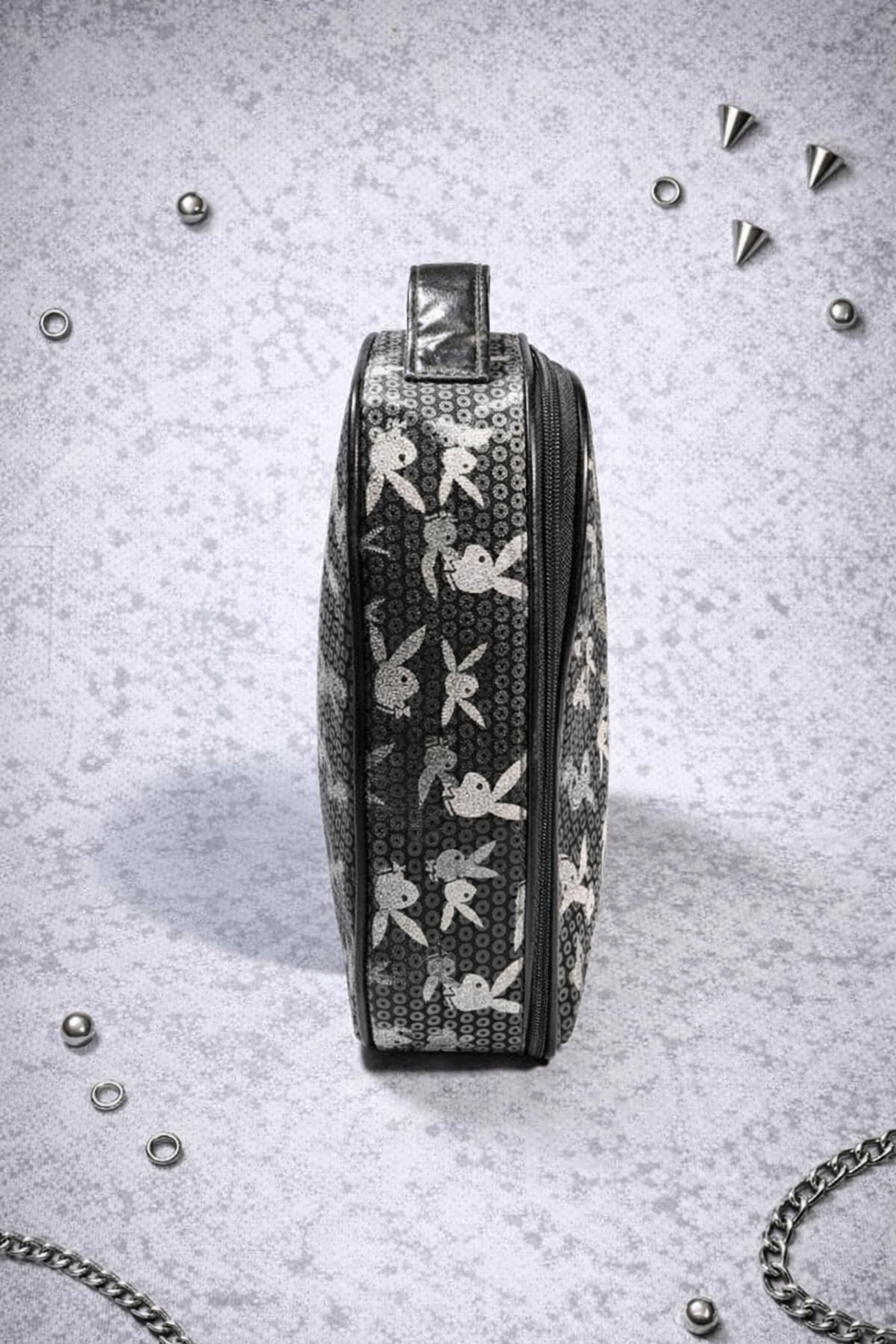 Borsa a Mano Playboy Vintage Y2K – Monogramma Iconico