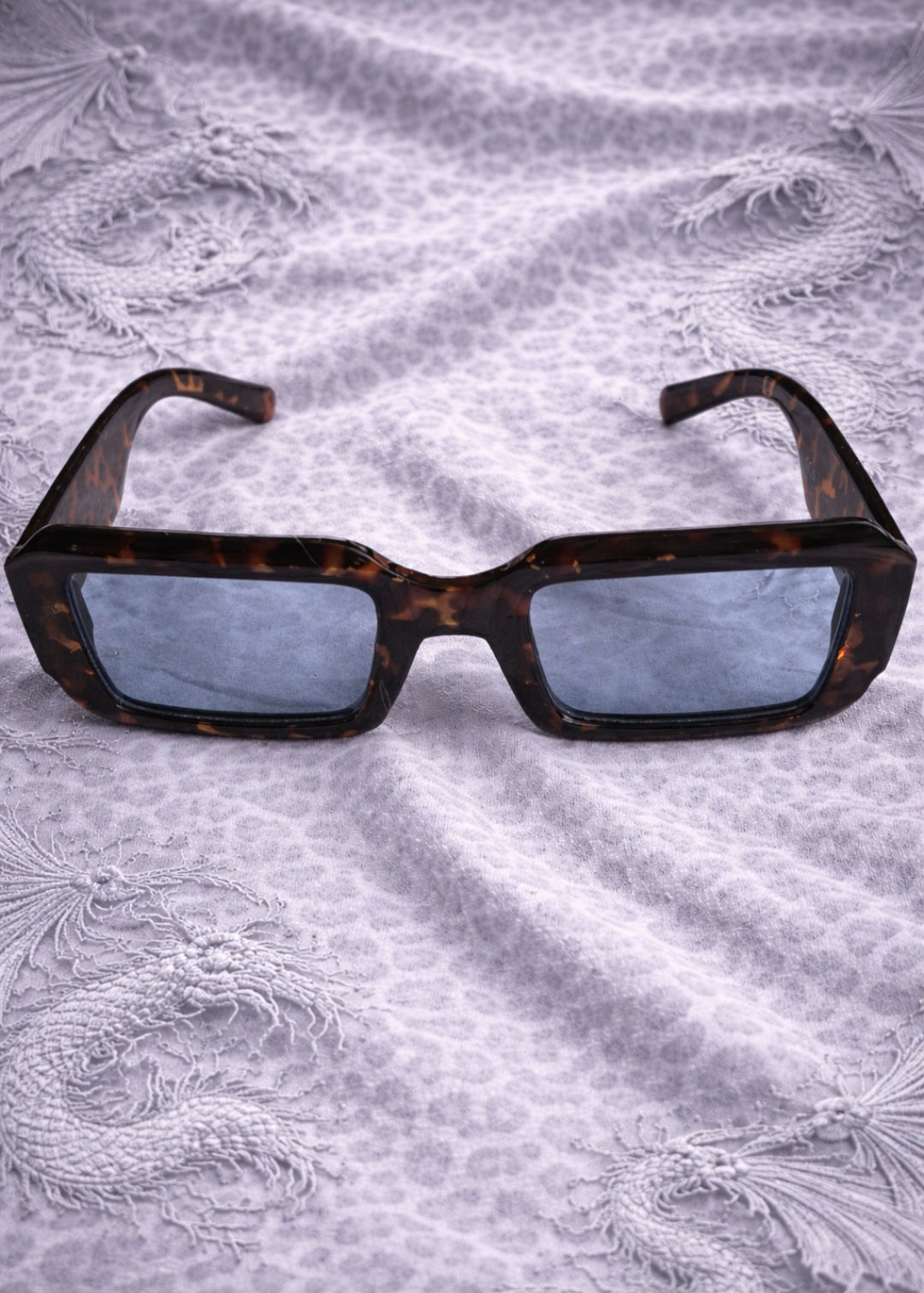 Occhiali da Sole Rettangolari Tartarugati Y2K UV400 Unisex | Gedico Store