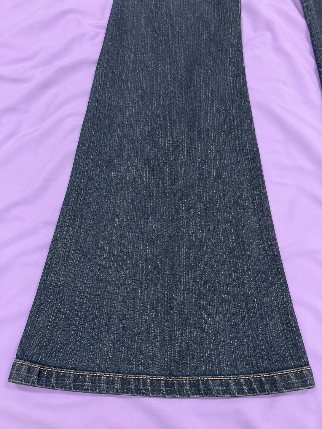 Faded Glory Embroidered Flare Jeans – Size 10