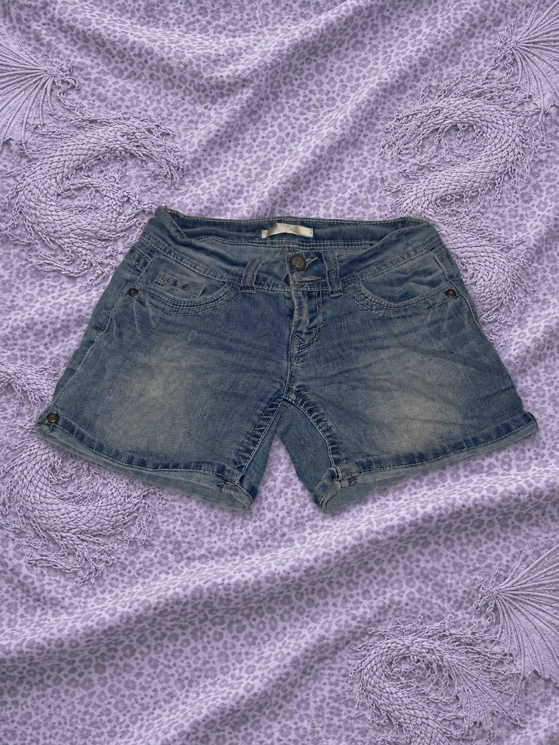 Shorts Denim Y2K No Boundaries XS