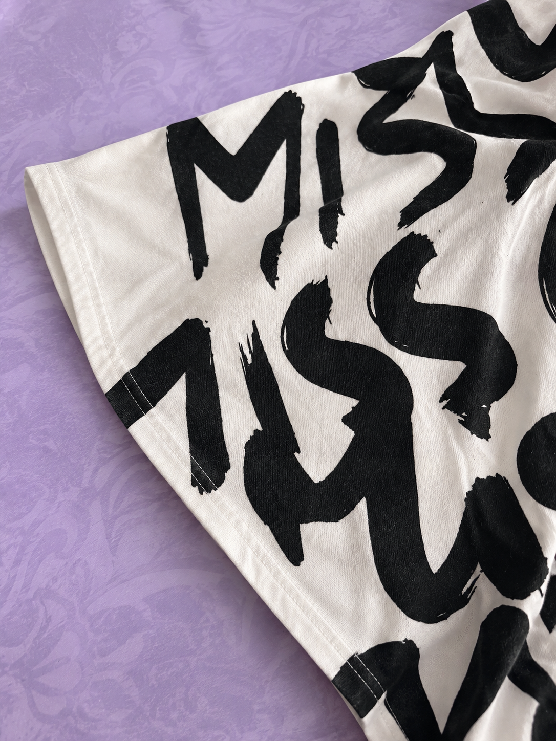 Miss Sixty Collection Butterfly Graphic Top – Size S