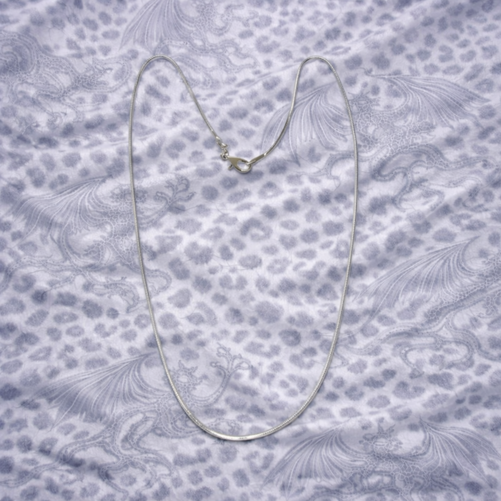 Collana Catena in Argento 925 – Stile Y2K Minimal