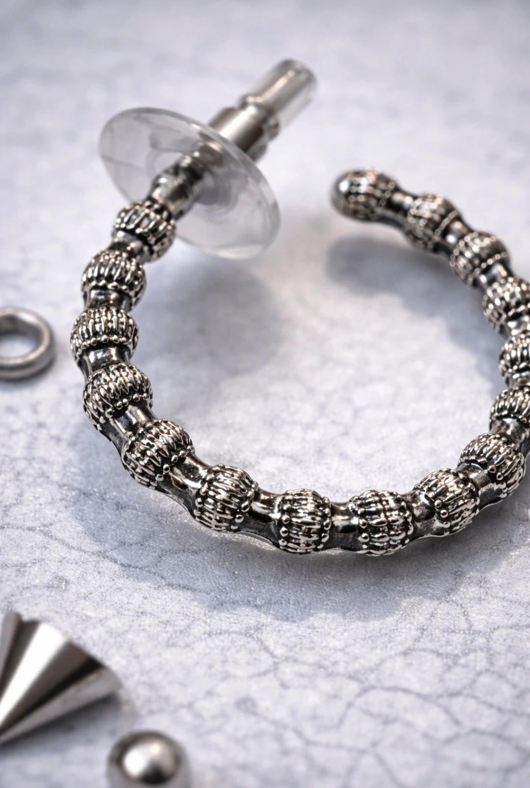Orecchini a Cerchio Donna 3 cm – Stile Y2K Minimal, Effetto Argento