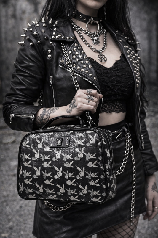 Borsa a Mano Playboy Vintage Y2K – Monogramma Iconico